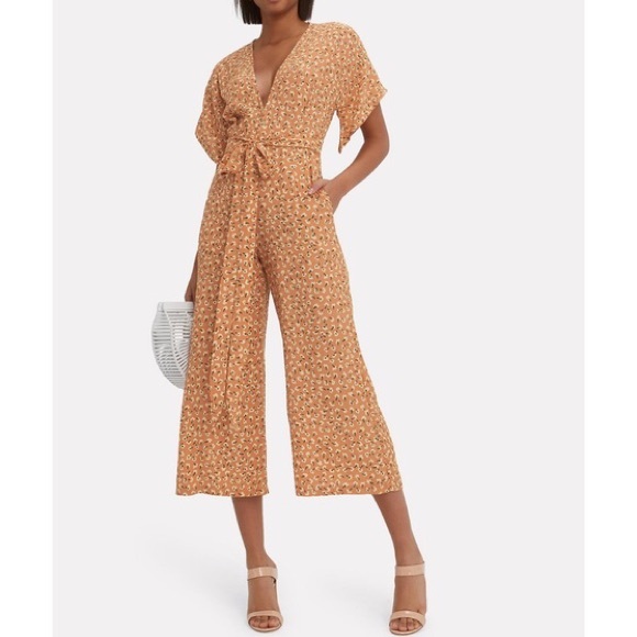 Faithfull the Brand Pants - Faithfull the Brand NWT Floral Cropped Jumpsuit